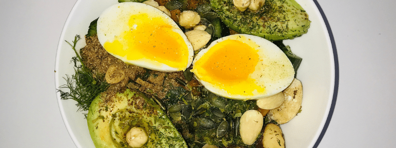 Avocado noten salade