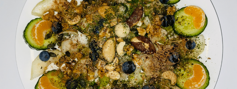 Groenten fruit ontbijtje