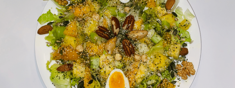Mango ananas salade