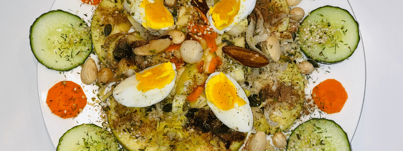 Witlof noten salade