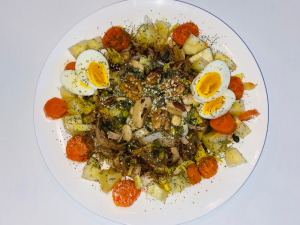 Ontbijt salade met 20 gezonde ingrediënten